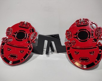 Dive Helmet Foot Pegs for Jeep Wrangler/Gladiator