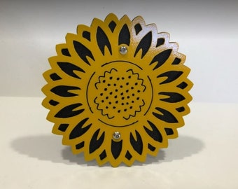 Sunflower (Realistic) Hitch Cover