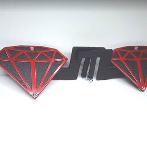 Diamond Foot Pegs for Jeep Wrangler/Gladiator