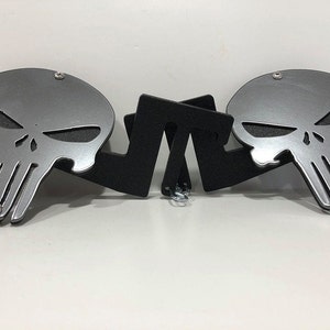 Punisher Skull Foot Pegs for Jeep Wrangler/Gladiator