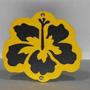 Hibiscus Flower Hitch Cover