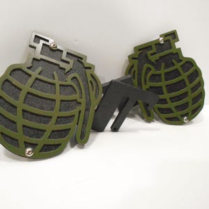 Grenade Foot Pegs for Jeep Wrangler/Gladiator