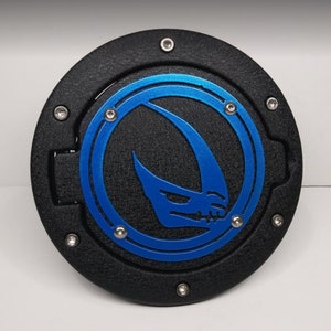 Mud Horn Fuel Door Assembly for Jeep Wrangler JK & TJ (1997-*2018)
