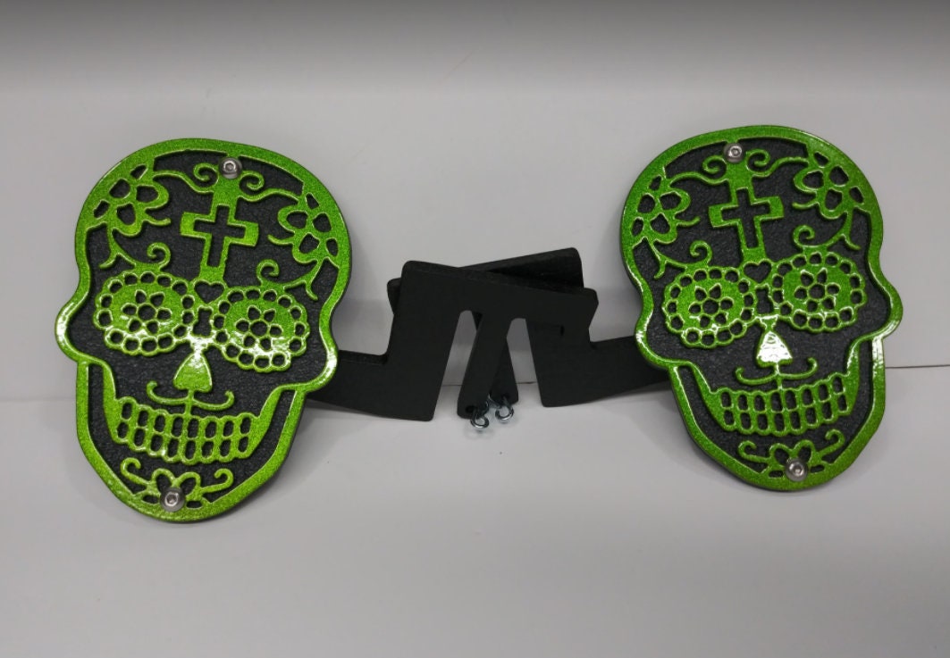 Sugar Skull Foot Pegs for Jeep Wrangler/ Gladiator Etsy