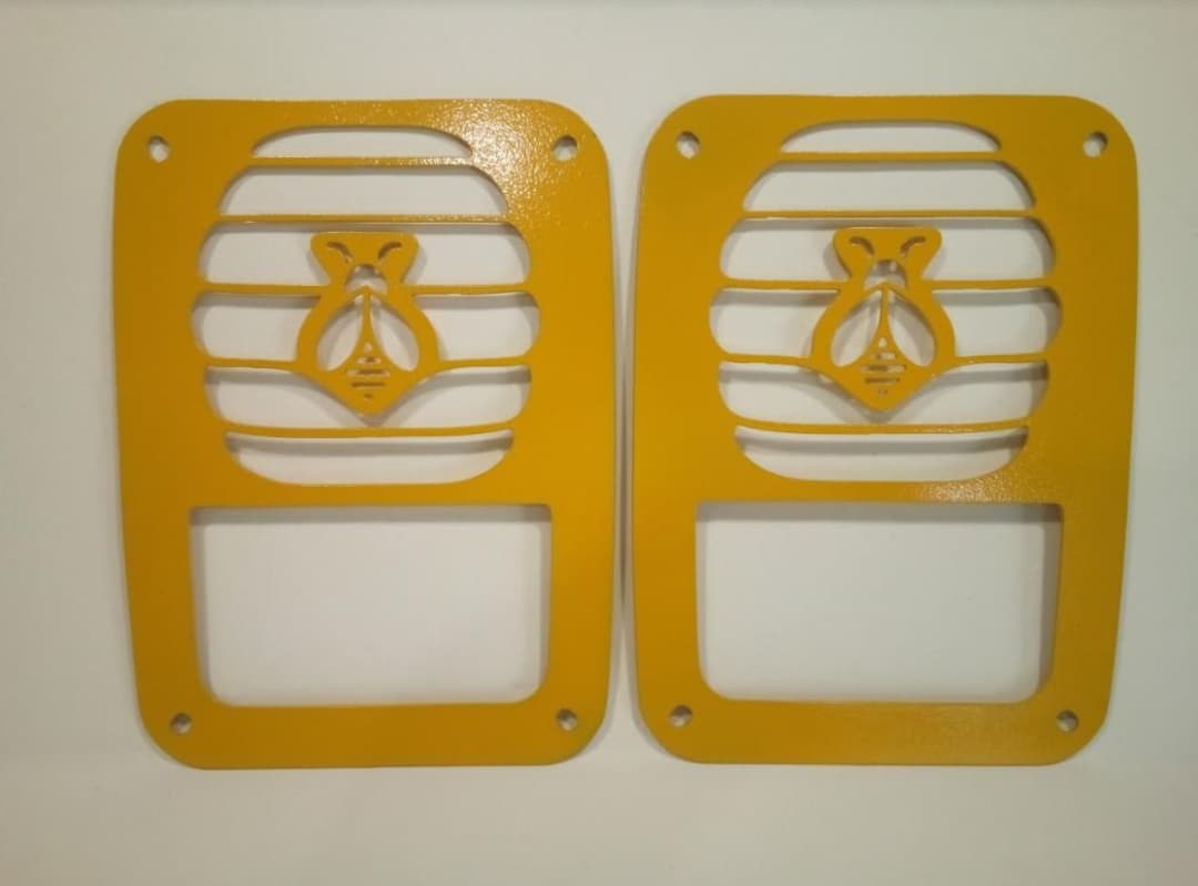 Honey Bee and Hive Tail Light Guards for Jeep Wrangler TJ  Etsy