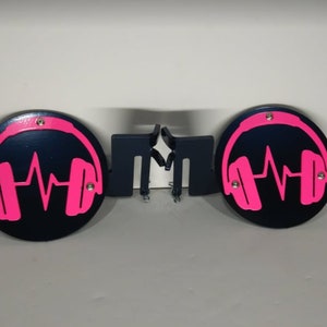 Headphone Foot Pegs for Jeep Wrangler/Gladiator