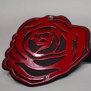 Blooming Rose Hitch Cover