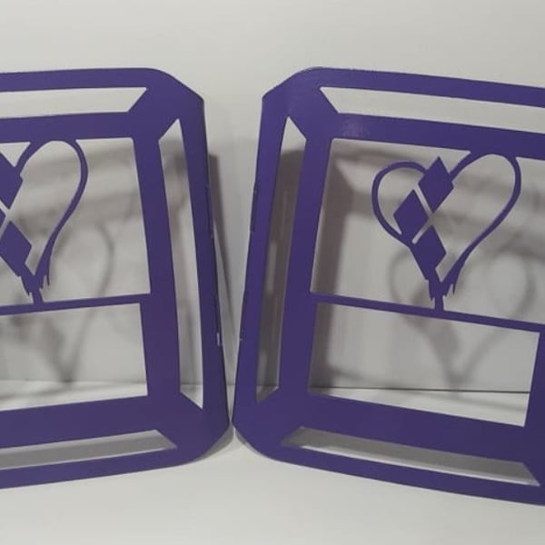 Heart Tail Light Etsy