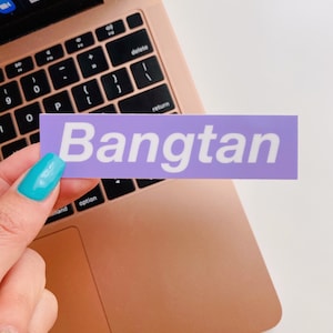 Bangtan Sticker | BTS Sticker | BTS Vinyl Sticker