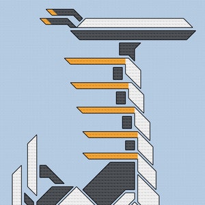 Horizon Zero Dawn Tallneck Cross Stitch Pattern