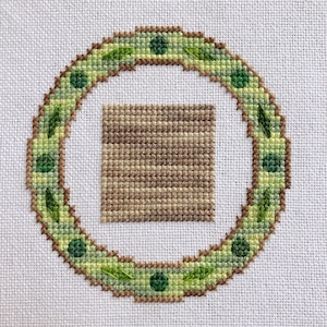 Witchlands Earthwitch Symbol Cross Stitch Pattern