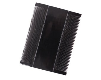 Fine Horn Comb Double-sided Hand Made