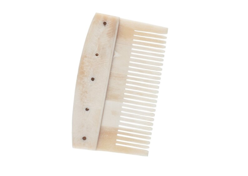 Bone Comb Hand Made Carved Real Bone Comb Etsy UK
