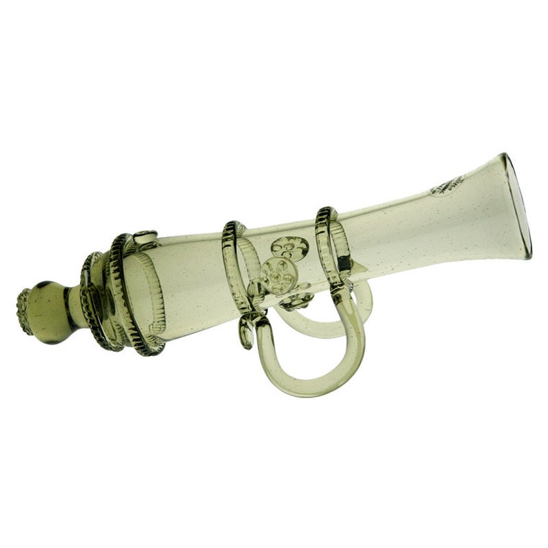 Drinking Cannon in Style of 17thc Shot Glass Hand Blown Etsy