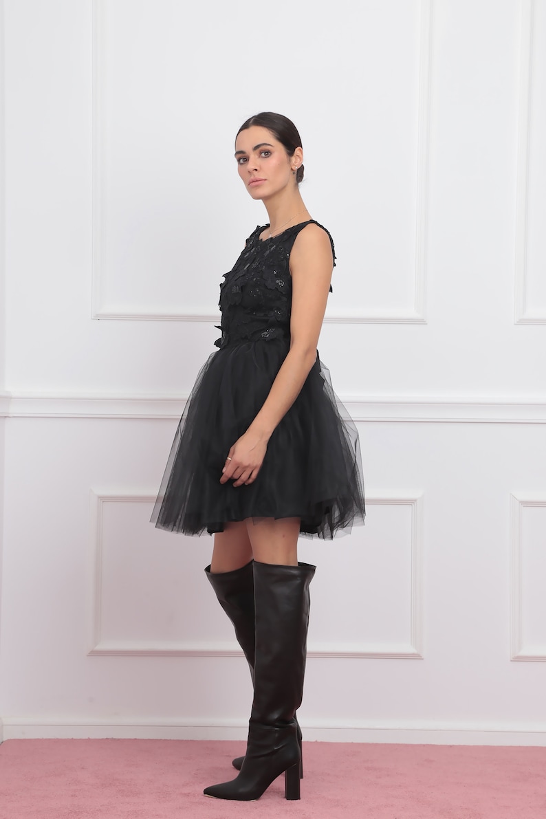 UrbanMood Womens Elegant Dress Sleeveless Dress Tulle Dress Maternity Dress Wide dress classic dress