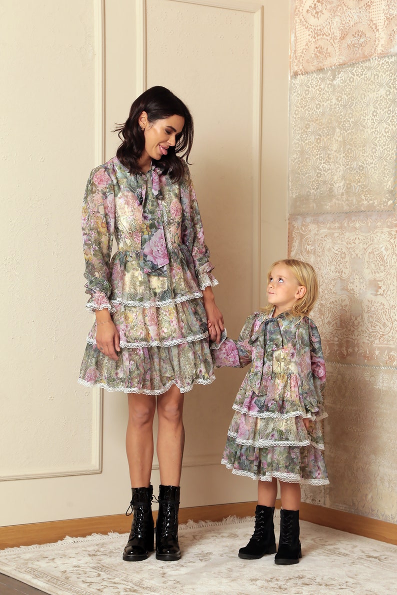 Wide dress classic dress Womens Elegant Dress long sleeve Dress Tulle Dress UrbanMood Maternity Dress