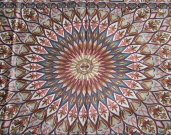 Pure silk handmade carpet/ tapestry
