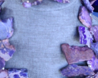 Purple Imperial Jasper Necklace