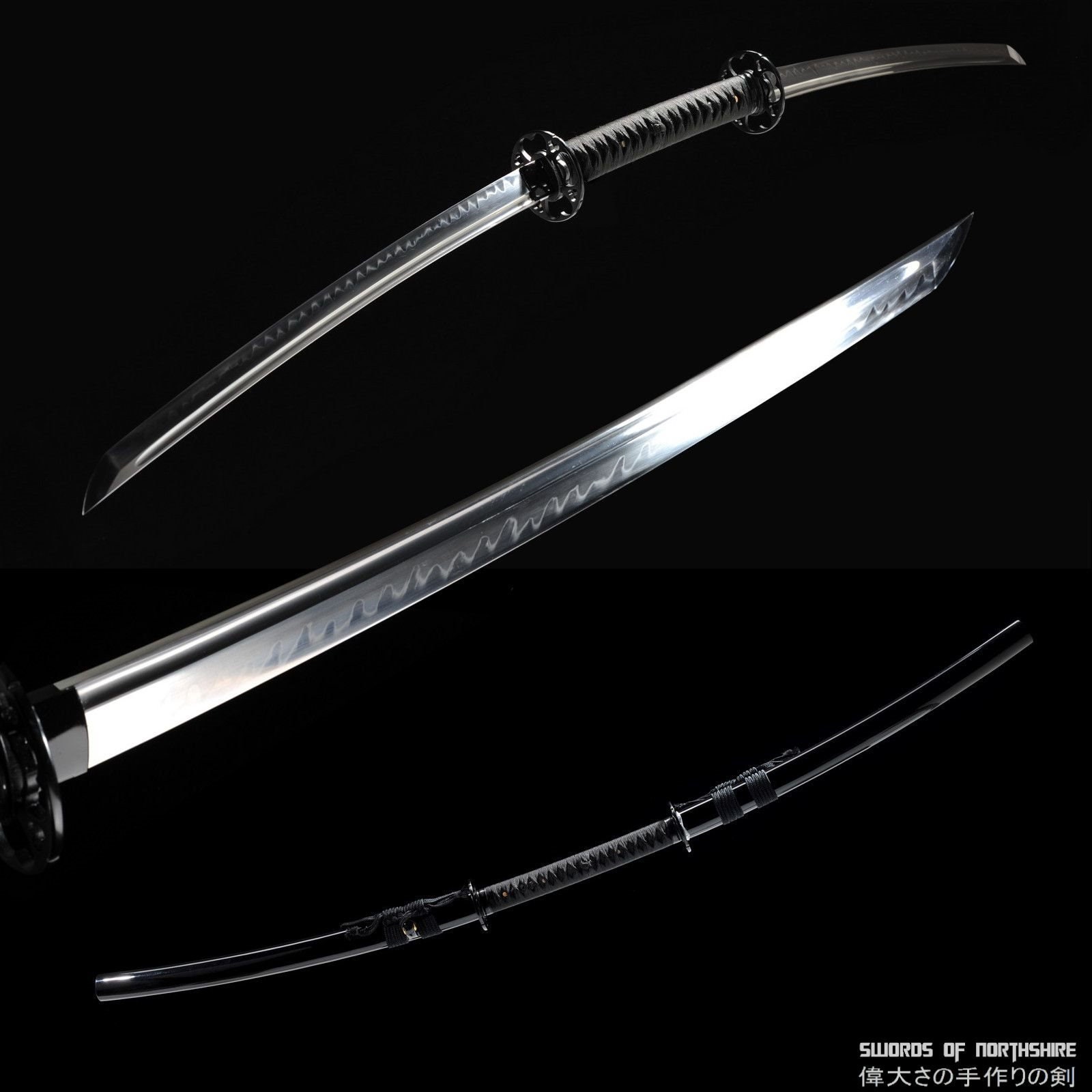 Twinblade 1095 High Carbon Steel Clay Tempered Double Blade Etsy Twinblade 1095 High Carbon Steel Clay Tempered Double Blade Etsy