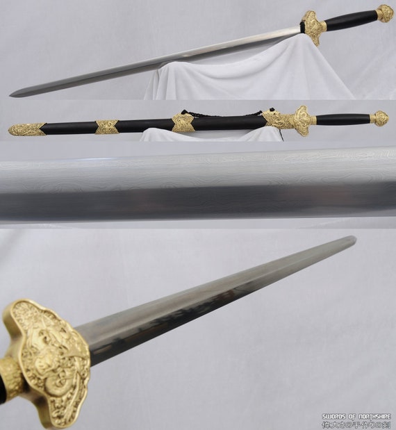 Las mejores ofertas en Hoja de acero de damasco original katanas japonesas  de colección