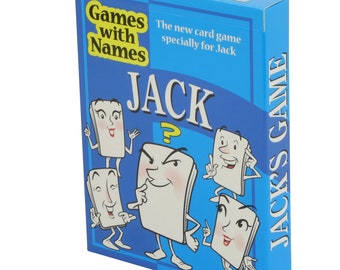 Jack&#39;s Game - an entertaining new gift idea for boys and men named Jack. Good as a Christmas present, stocking filler, fun Xmas gift idea