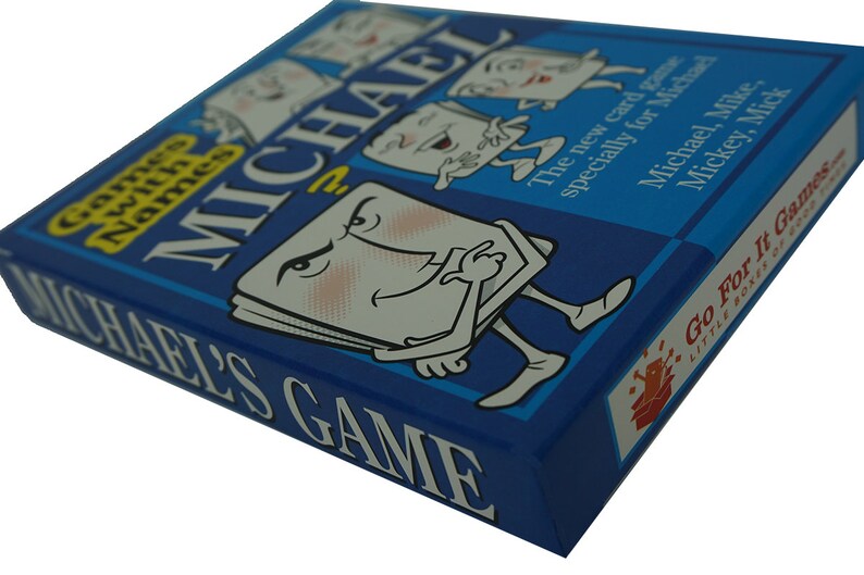 Michael Table Game Michael's Game a brilliant new gift idea for Michael | Etsy