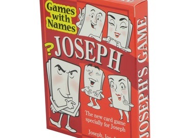 Stocking Stuffers for men and boys named JOSEPH. A hilarious Xmas gift idea for all ages over 7 years: Stocking stuffer for kids or adults.