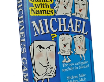 Michael's Game - a brilliant new gift idea for Michael, Mike or Mick. Great as a stocking filler gift, Christmas present, table gift & more