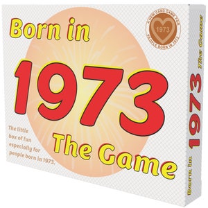 Born in 1973 - THE GAME! My new 1973 gift especially for people born in 1973. Turn back the clock and remember the good old days...