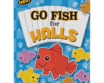 HALL FAMILY Go Fish Personalized Card Game – Funny Family Gift, Premium Small Batch Deck + FREE Custom Hall Family Gift Wrap.