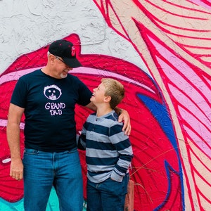 Children's Drawing T Shirt - Daddy T-shirt - Dad Personalised Tee - Childs Own Drawing - Adult Unisex Top - Fathers Day Gift