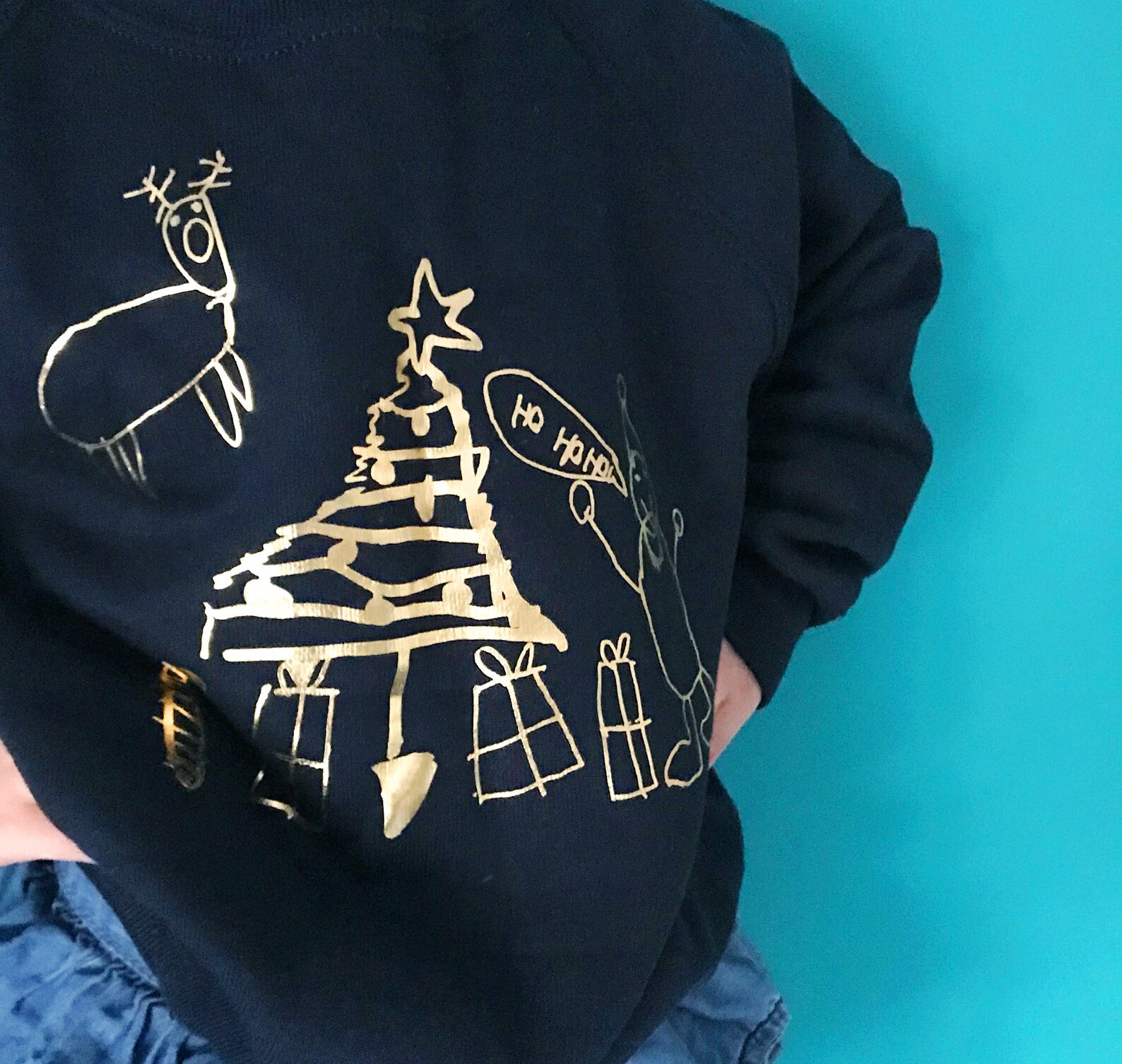 Draw Your Own Christmas Jumper Childrens Drawing | Etsy