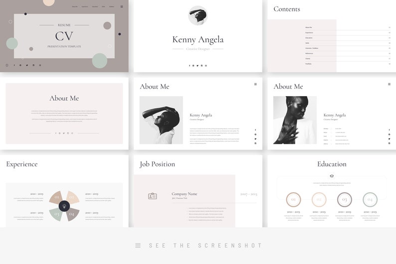 Resume CV Google Slides Presentation - Il 794xN.2233740141 Ay4v 