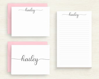 Personalized Stationery - Stationary For Women - Customizable Stationery Set - Letter Writing Gift Box #131