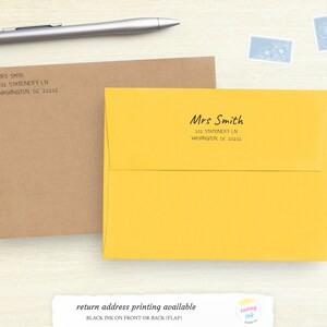 Teacher Note Card Set Personalized - Custom Teacher Gift - Colorful ...