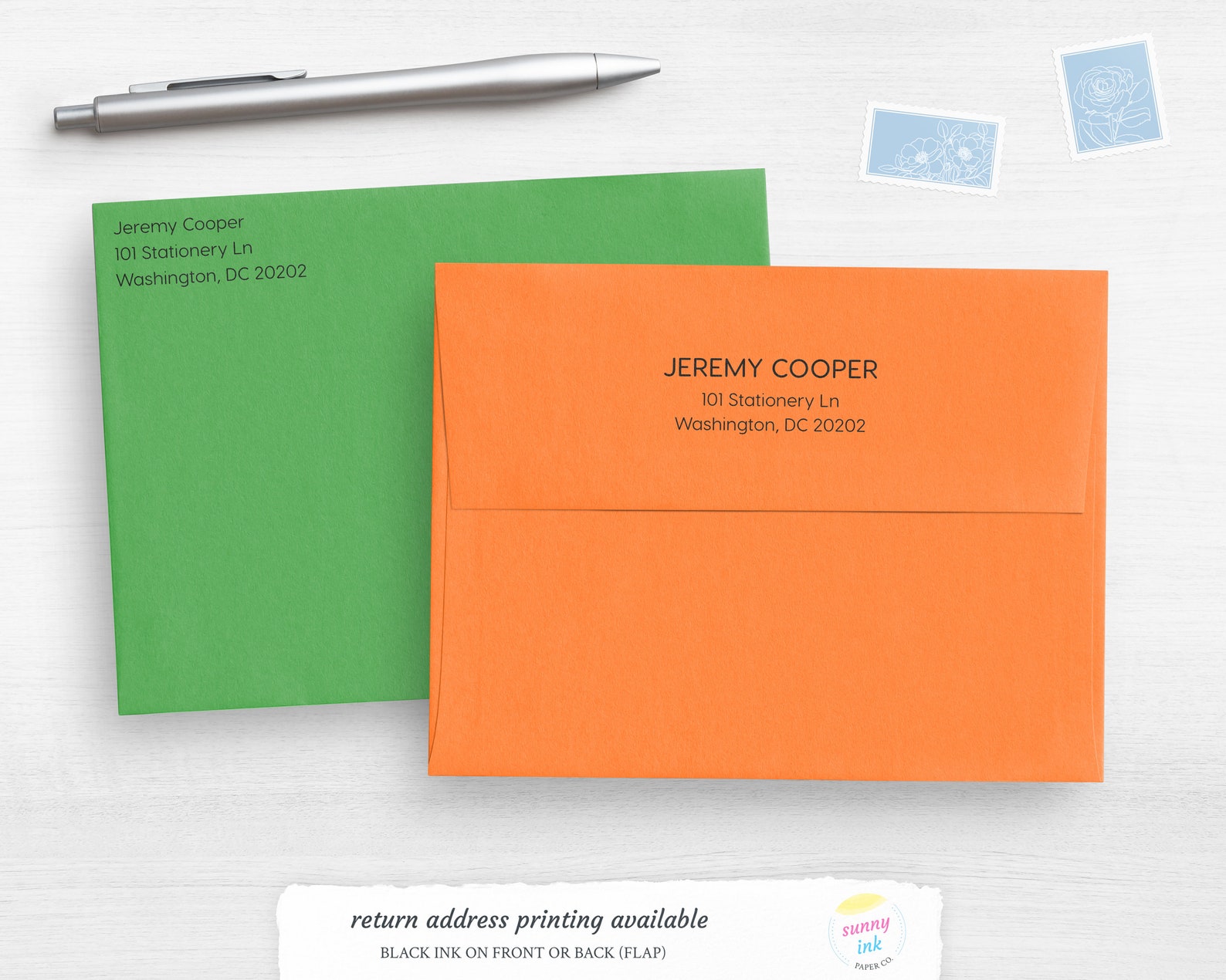 Personalized Stationery Cards Simple Text Note Cards Etsy