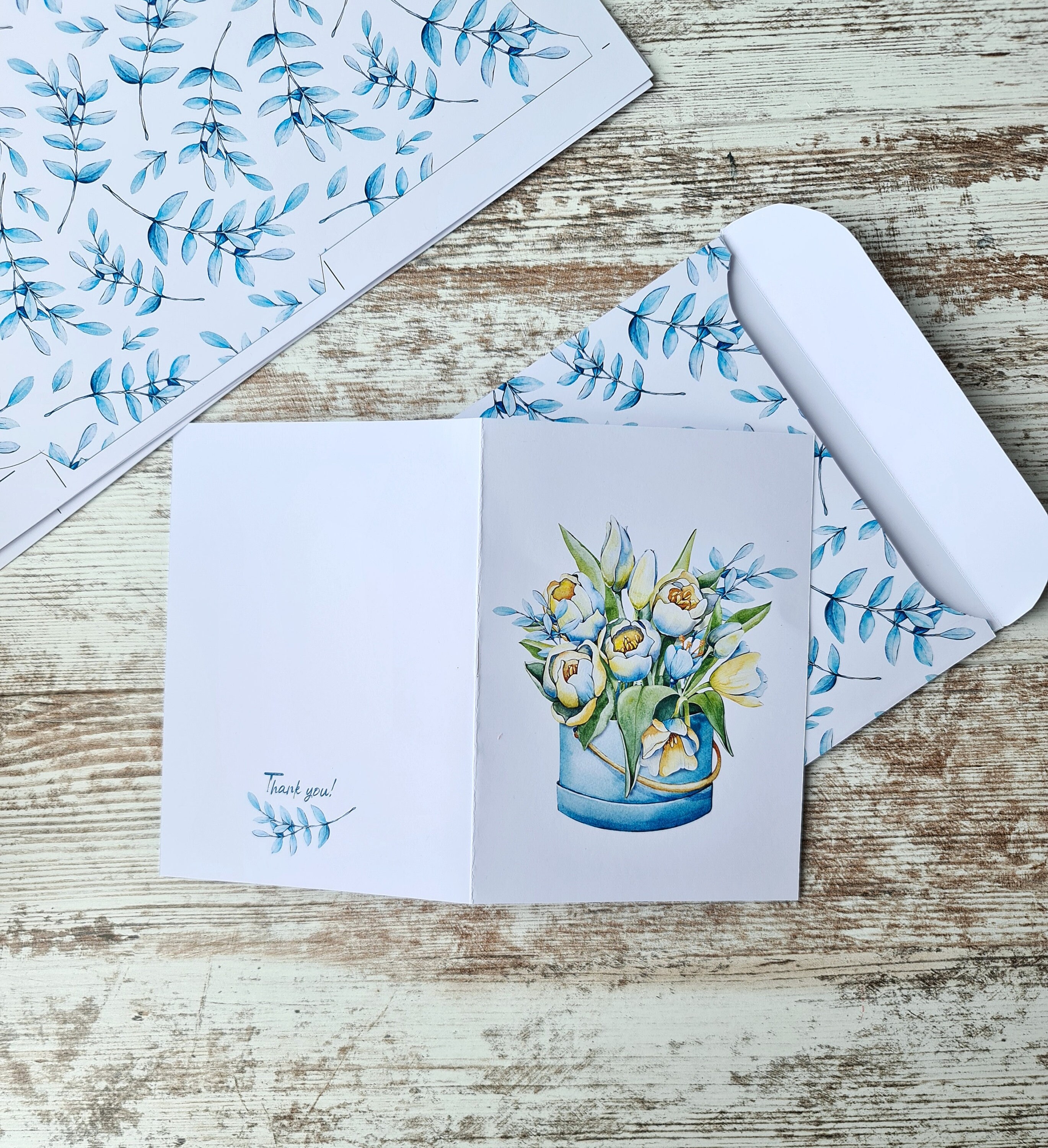 Digital Greeting Card Instant download Card with Envelope. Etsy