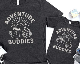 Adventure Father's Day Shirt, Matching Shirt For Dad And Son, Dad Dauther Shirt, 1st Fathers Day Gift From Kids, Daddy And Me Shirts