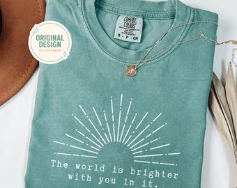 Mental Health Shirt, Comfort Colors® Shirt, Positive Affirmation Shirt, Emotional Support Shirt, School Psychologist, School Counselor