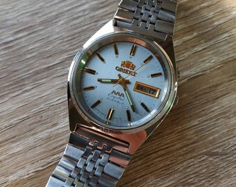 Détails sur Homme Bracelet Montre Orient SK Crystal Japon AUTOMATIQUE 21 jewels Vintage Serviced afficher le titre d'origine Détails sur Homme Bracelet Montre Orient SK Crystal Japon AUTOMATIQUE 21 jewels Vintage Serviced afficher le titre d'origine