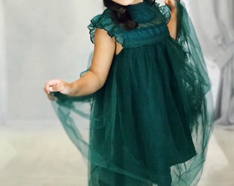 hunter green lace maxi dress