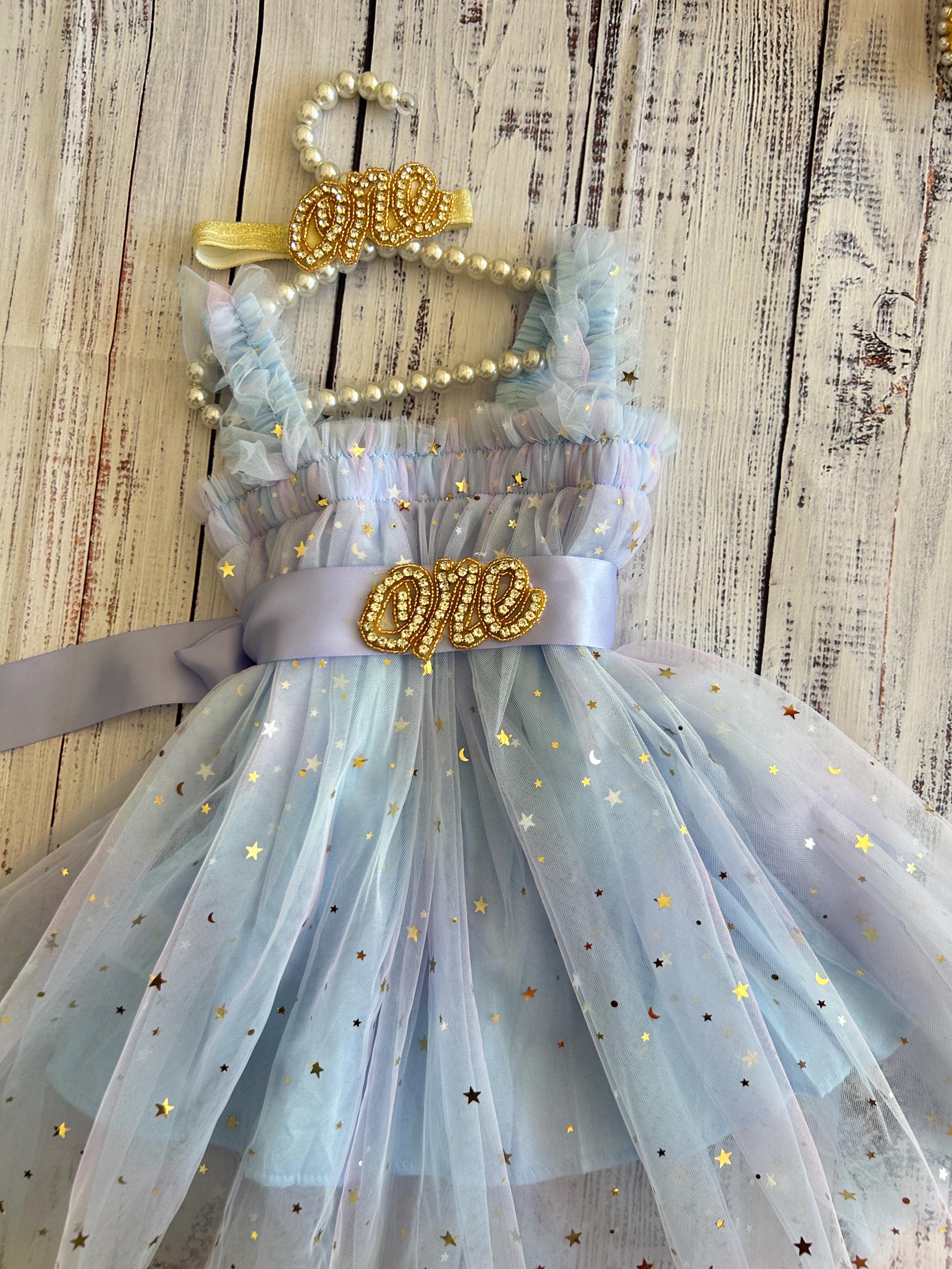Rainbow,cotton candy blue tutu Dress 1st Birthday Dress baby girl , Cake Smash Outfit Rainbow,cotton candy blue tutu Dress 1st Birthday Dress baby girl , Cake Smash Outfit