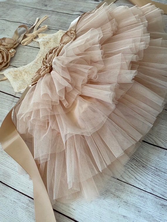 treatürself girly lace tutu (beige) girly lace tutu(beige) | Treat ürself
