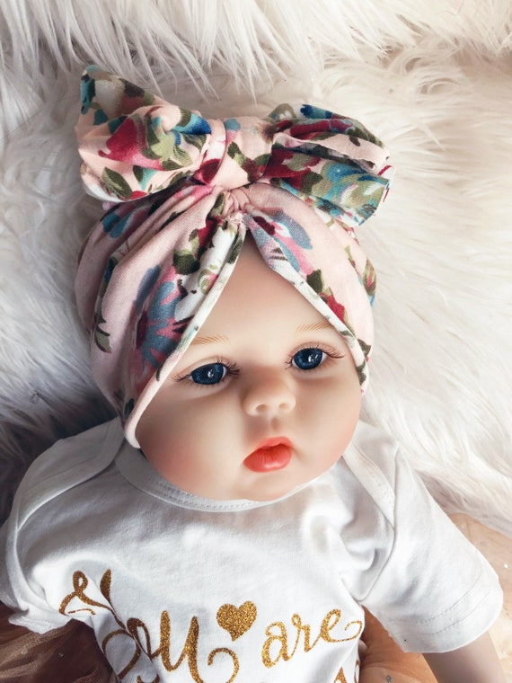 turban hat for baby girl