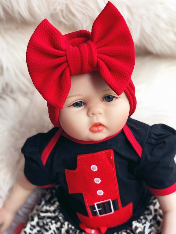 baby girl red hat