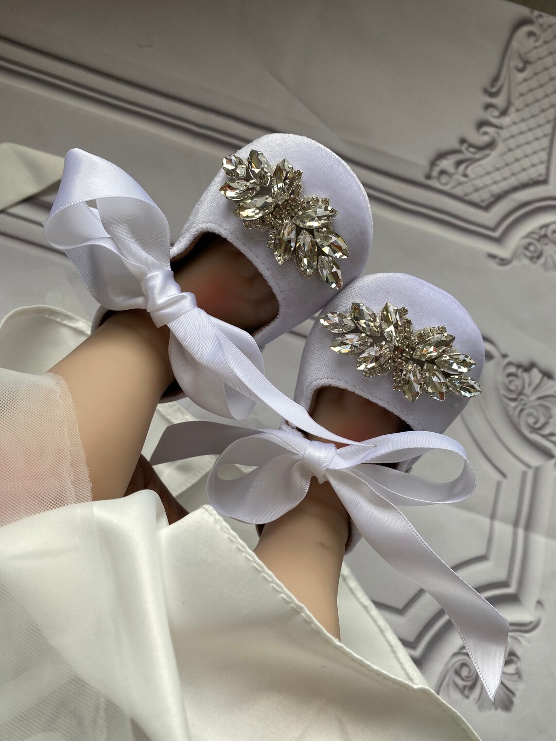 Sophie White Baby Shoes main image 0