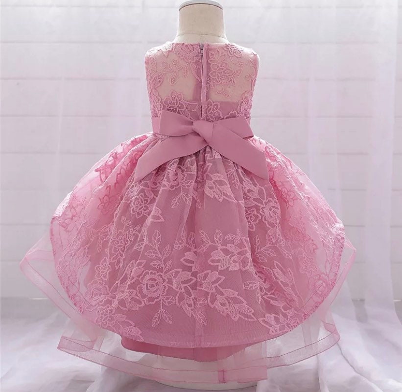 mauve pink gown