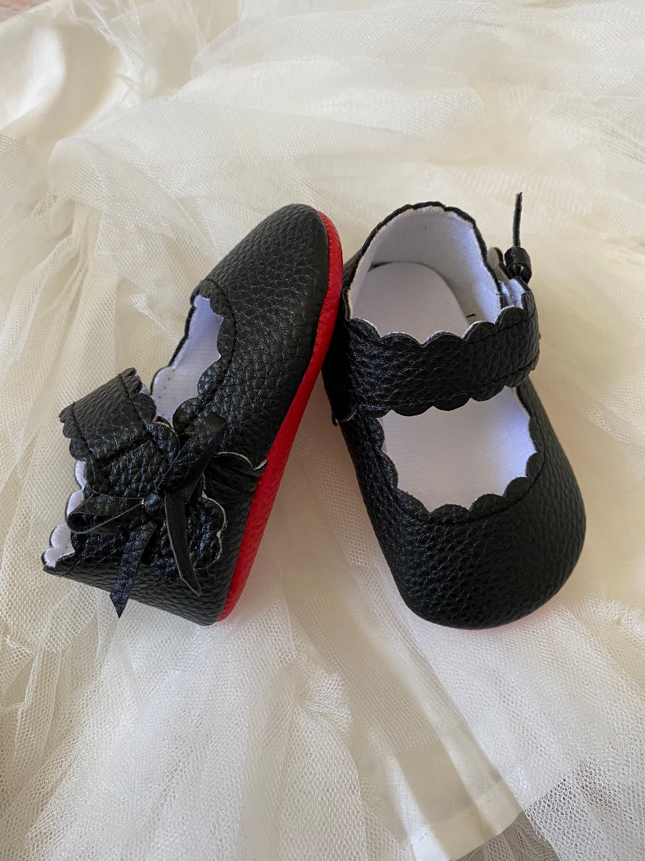 Red bottom Baby girl shoes red sole baby shoes baby girl gift Etsy