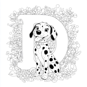 Tierisches ABC zum Ausmalen und Lernen - Coloring Book - Ausmalbuch - 26 Buchstaben und Tiere + 26 PDFs für Schreibübungen, Kids Gifts