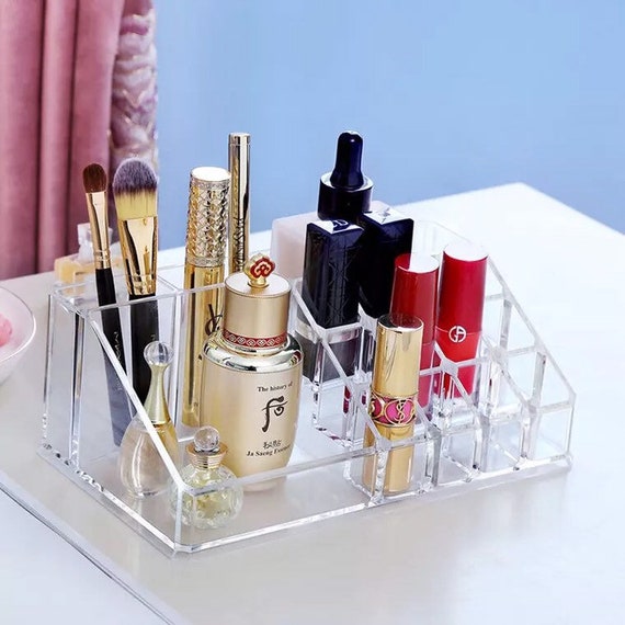 Makeup Organizer Acrylic Makeup Stand Cosmetics Organizer Etsy